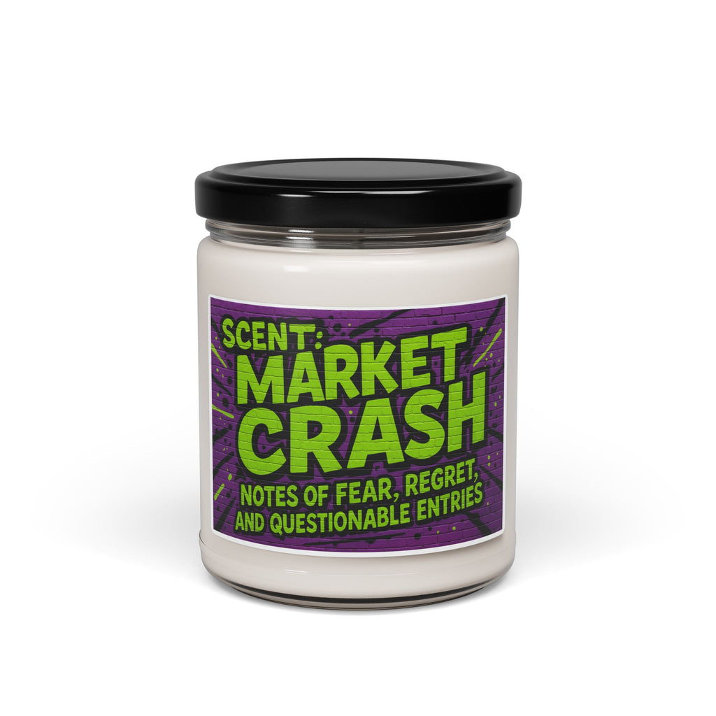 Market Crash Scented Soy Candle
